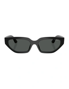 Nylon Sunglasses in Black
