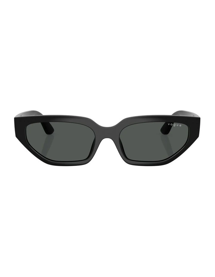 Nylon Sunglasses in Black image 1