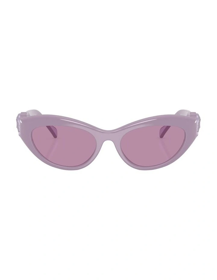 Injected Sunglasses in Violet image 2