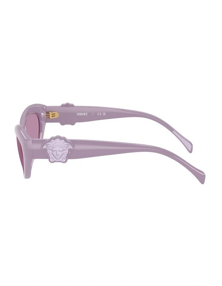 Injected Sunglasses in Violet image 3