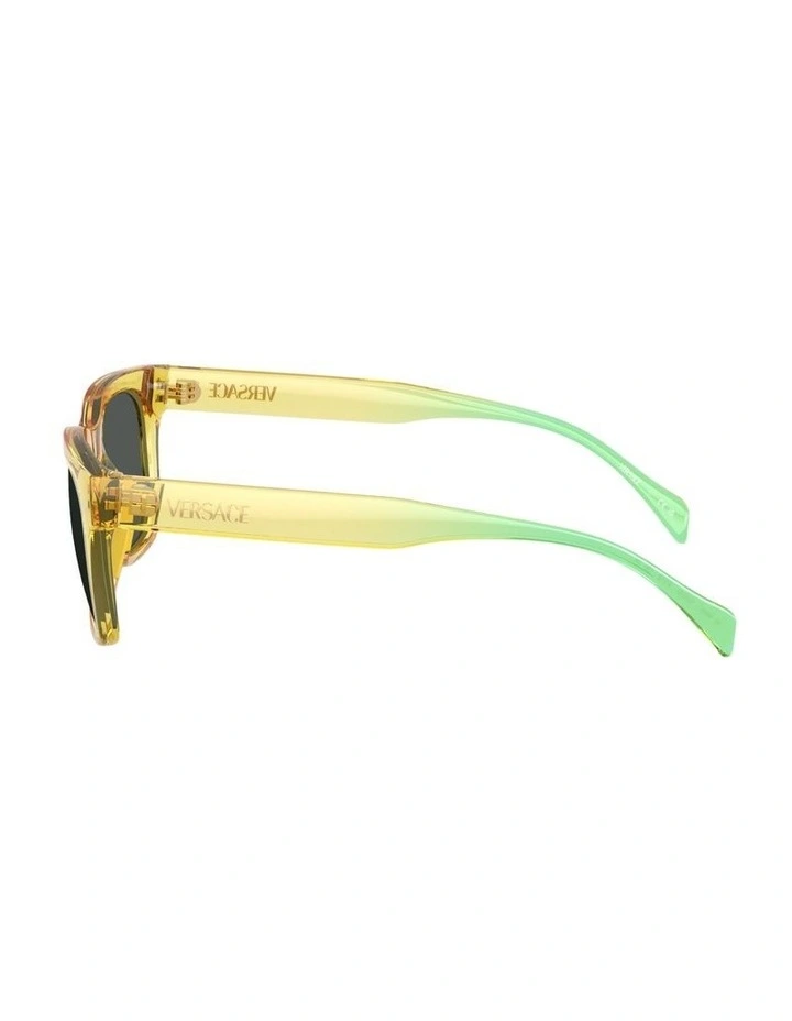 Injected Sunglasses in Yellow image 2