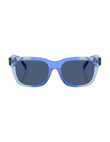 Gradient Royal Blue Pale Blue colour