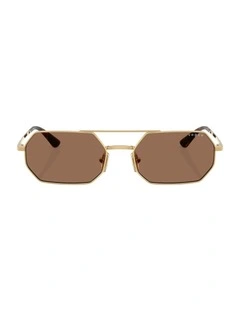 Metal Sunglasses in Gold