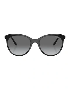 Injected Sunglasses in Black