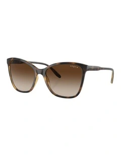 Nylon VO5520S Sunglasses in Brown