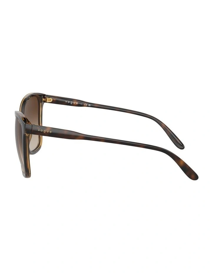 Nylon VO5520S Sunglasses in Brown image 2