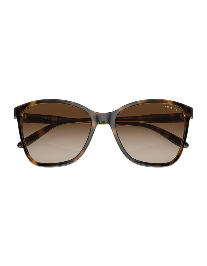 Nylon VO5520S Sunglasses in Brown image 3