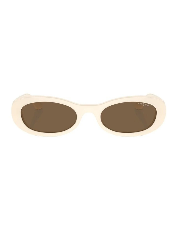 Acetate Sunglasses in White image 1
