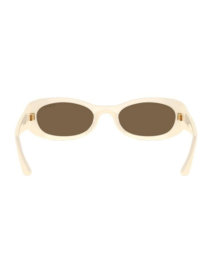 Acetate Sunglasses in White image 3