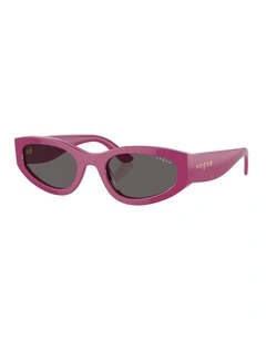 Acetate Sunglasses in Pink