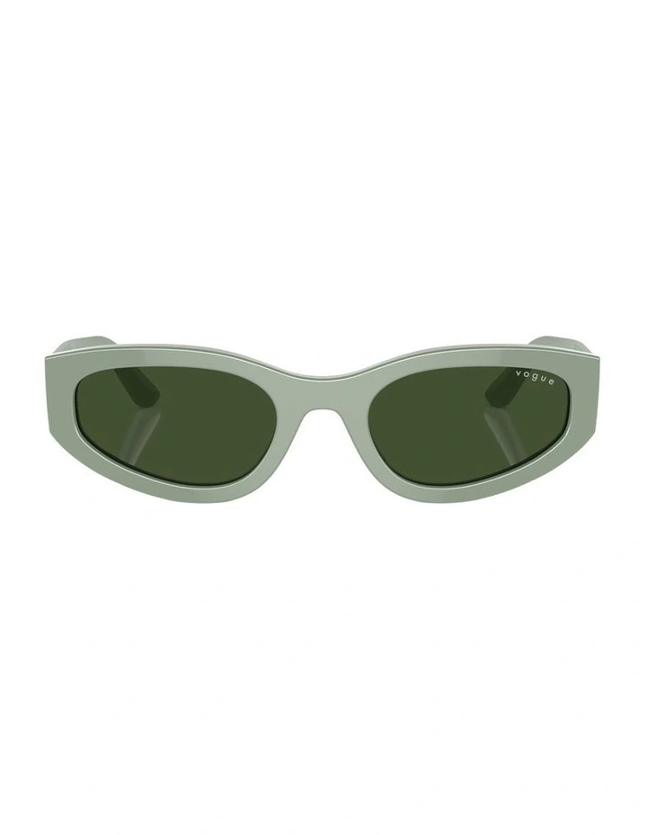 Acetate Sunglasses in Green image 2