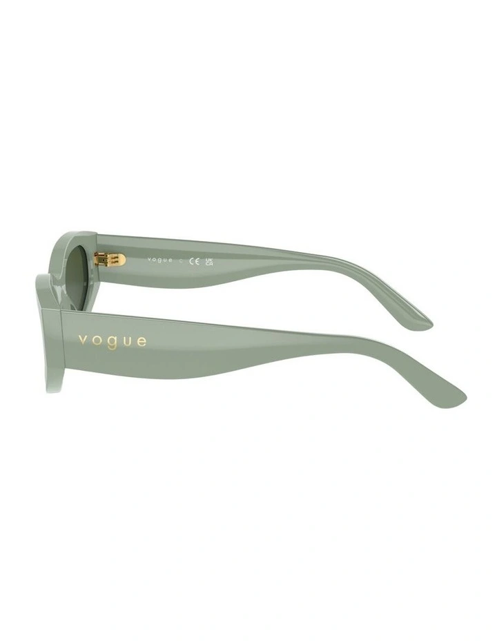 Acetate Sunglasses in Green image 3