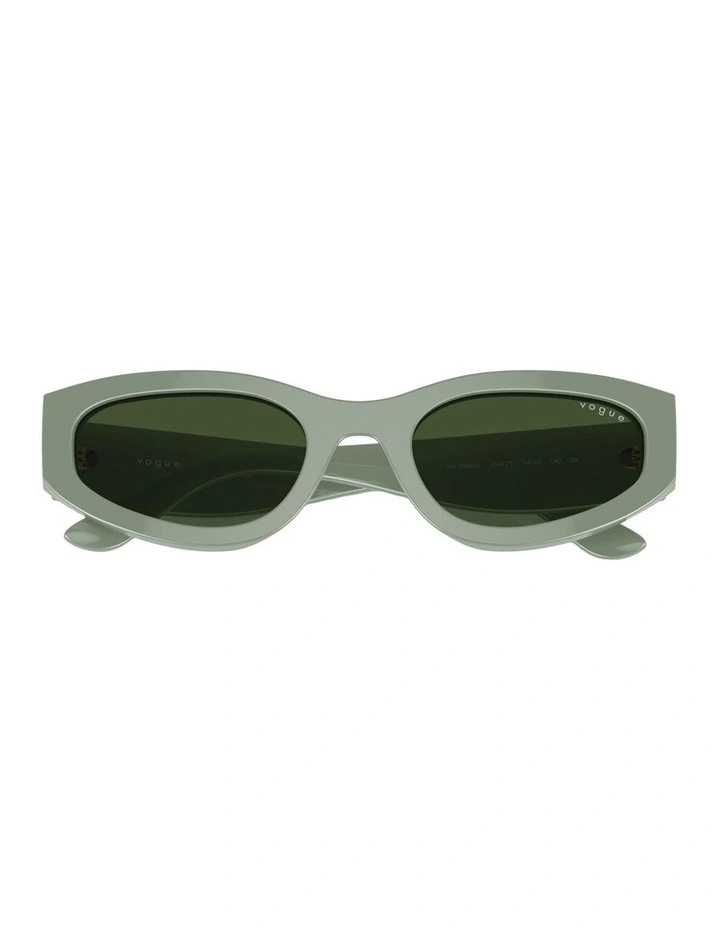 Acetate Sunglasses in Green image 4