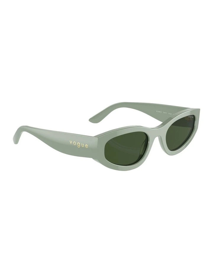 Acetate Sunglasses in Green image 5