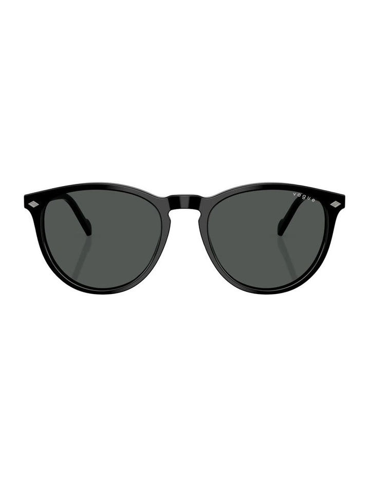 Acetate Sunglasses in Black image 1