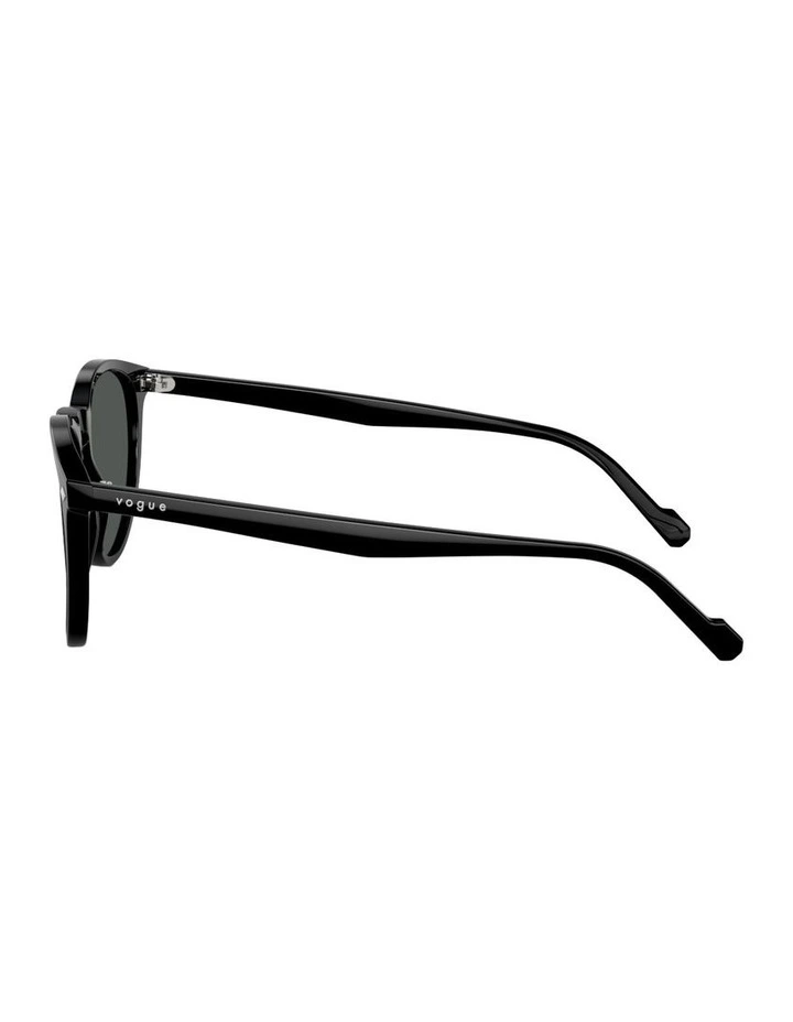 Acetate Sunglasses in Black image 2