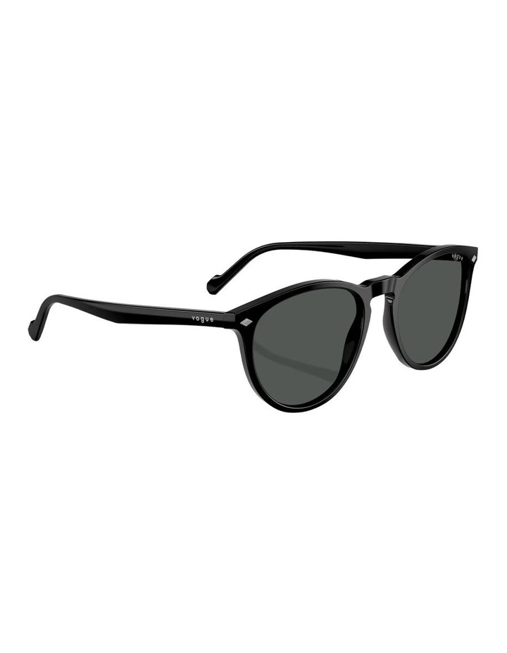 Acetate Sunglasses in Black image 4