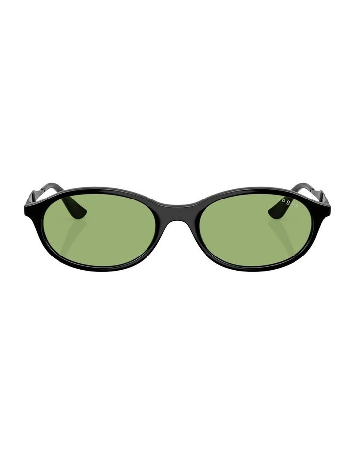 Nylon Sunglasses in Black image 2