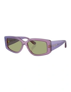 Acetate Sunglasses in Violet