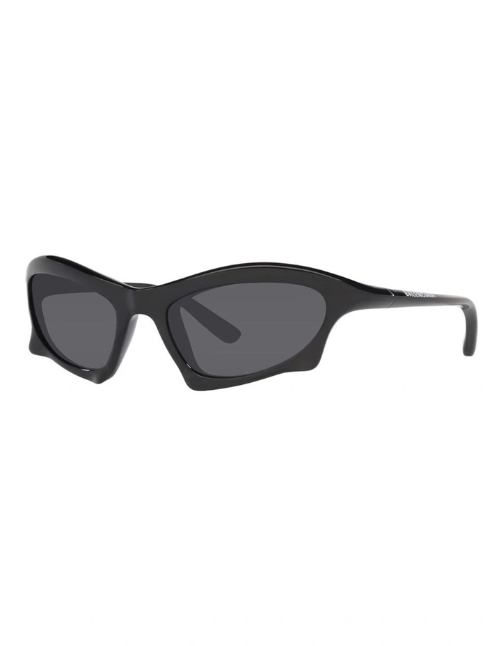 Balenciaga BB0229S Injected Sunglasses in Black image 1