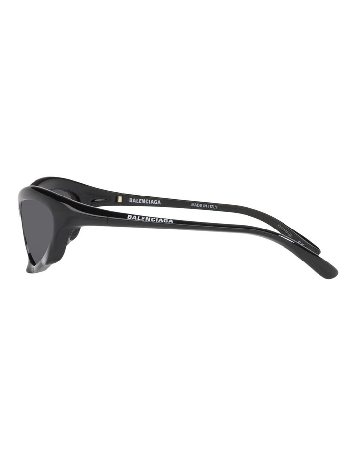 Balenciaga BB0229S Injected Sunglasses in Black image 3