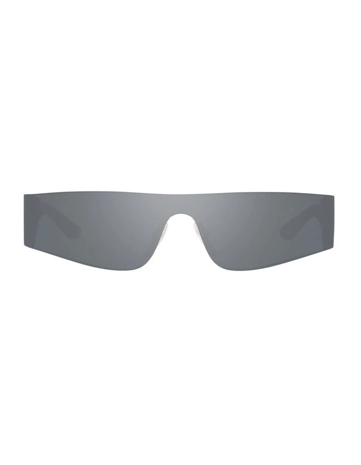Balenciaga BB0041S Injected Sunglasses in Silver image 1