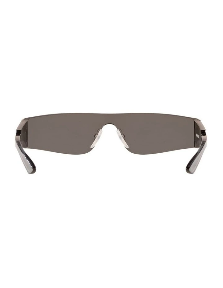 Balenciaga BB0041S Injected Sunglasses in Silver image 3
