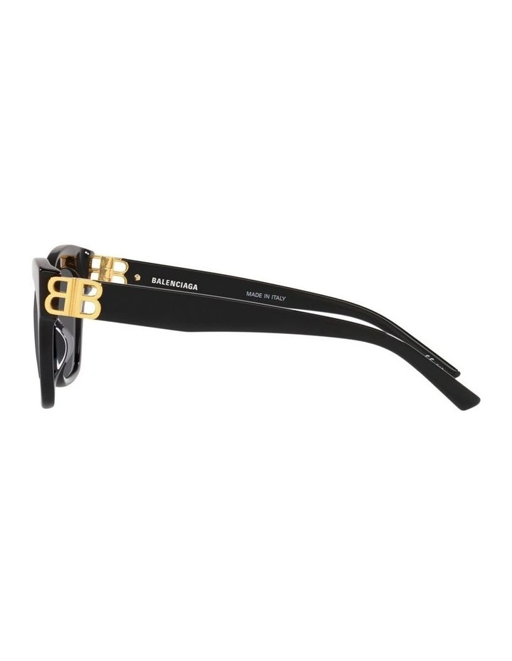 Balenciaga BB0132S Acetate Sunglasses in Black image 3
