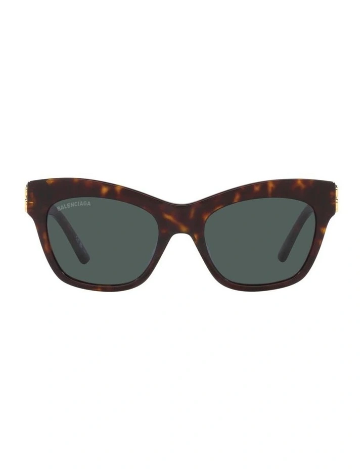 Balenciaga BB0132S Acetate Sunglasses in Brown image 1