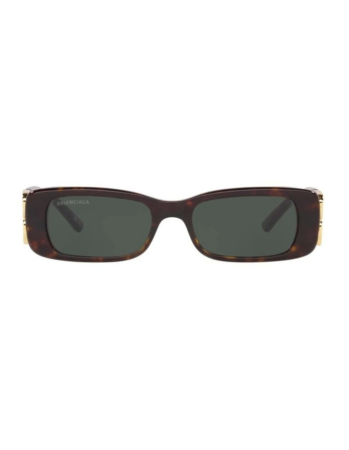 Balenciaga BB0096S Acetate Sunglasses in Brown image 1