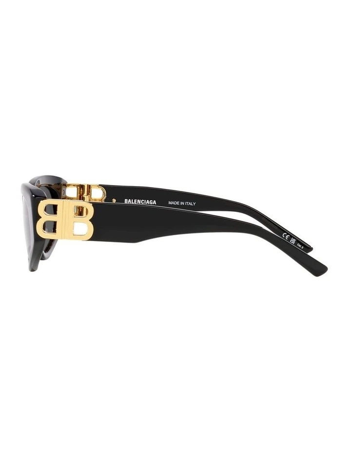 Balenciaga BB0095S Acetate Sunglasses in Black image 2