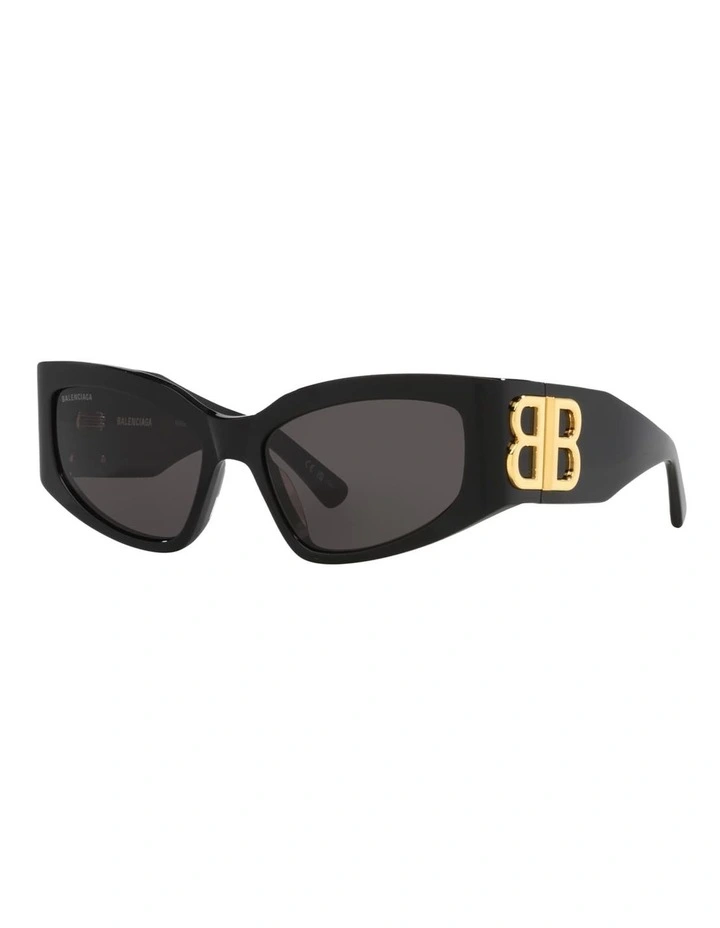 Balenciaga BB0321S Acetate Sunglasses in Black image 1