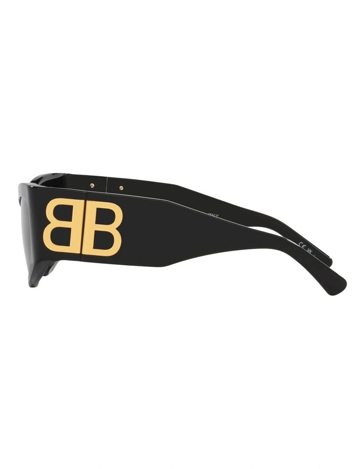Balenciaga BB0321S Acetate Sunglasses in Black image 3
