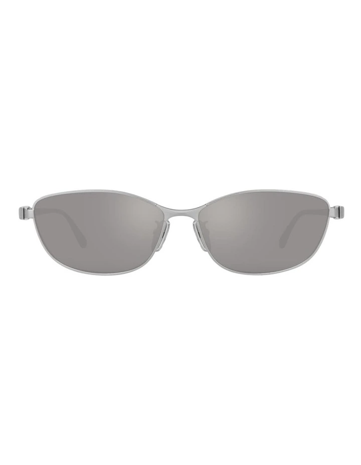 Balenciaga BB0357SA Metal Sunglasses in Silver image 2