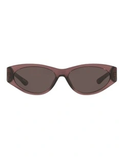 Balenciaga BB0367S Acetate Sunglasses in Violet