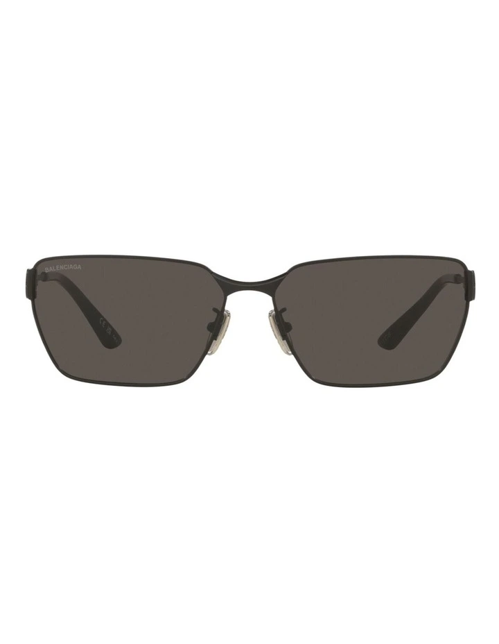 Balenciaga BB0374SK Metal Sunglasses in Black image 1