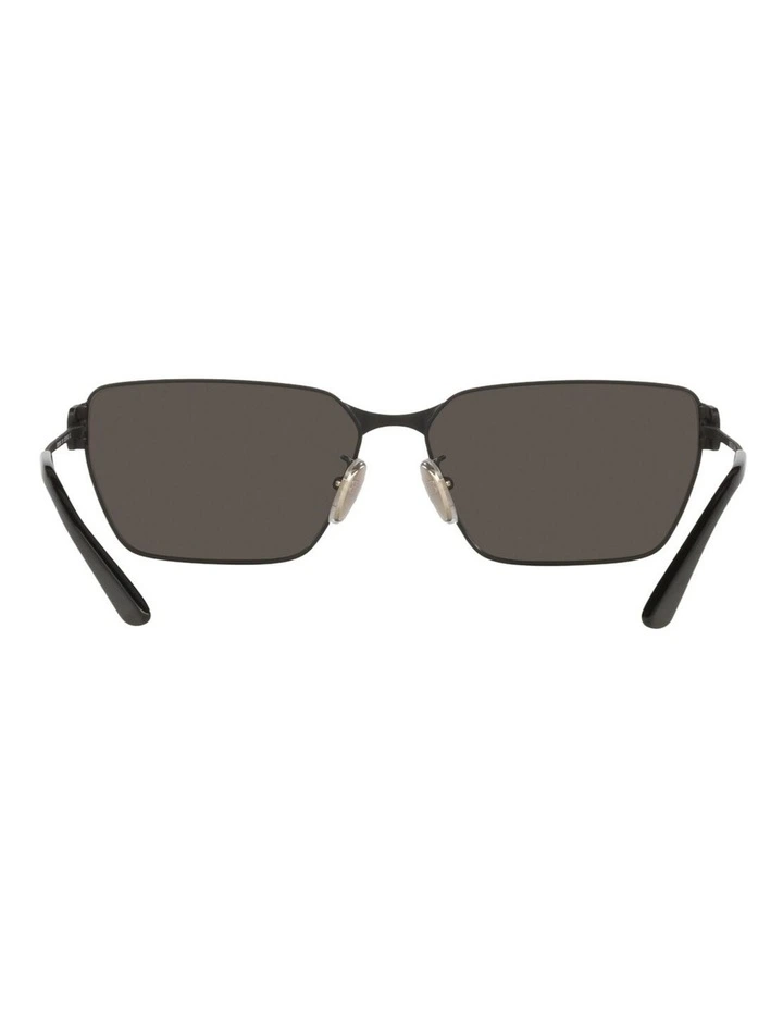 Balenciaga BB0374SK Metal Sunglasses in Black image 3