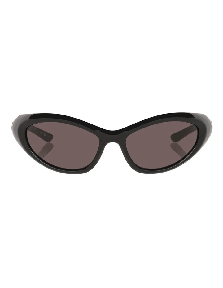 Balenciaga BB0384S Injected Sunglasses in Black image 2