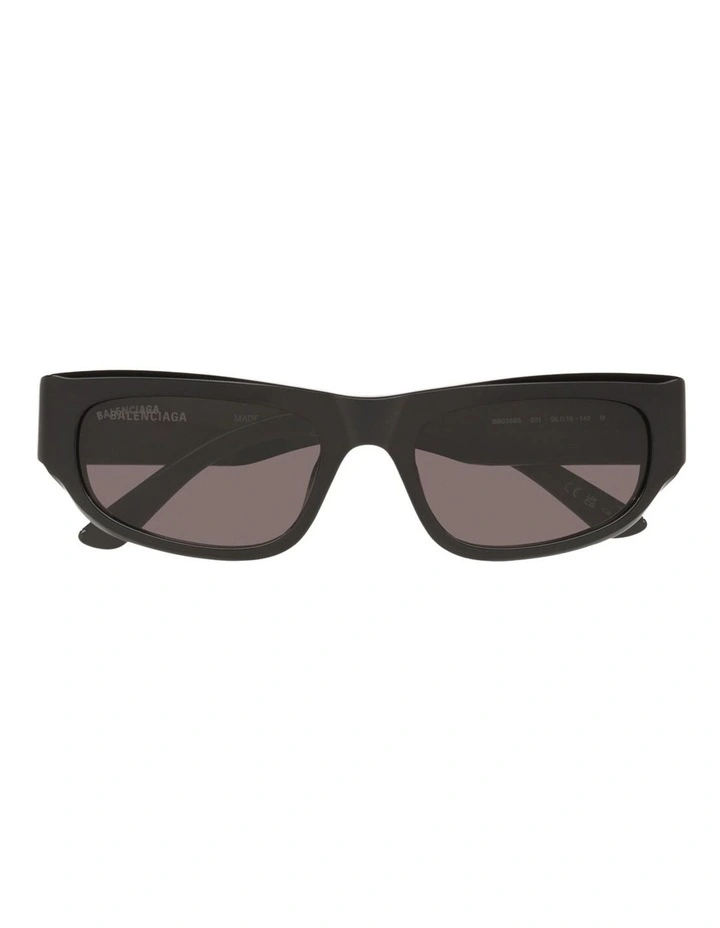 Balenciaga BB0388S Acetate Sunglasses in Black image 3