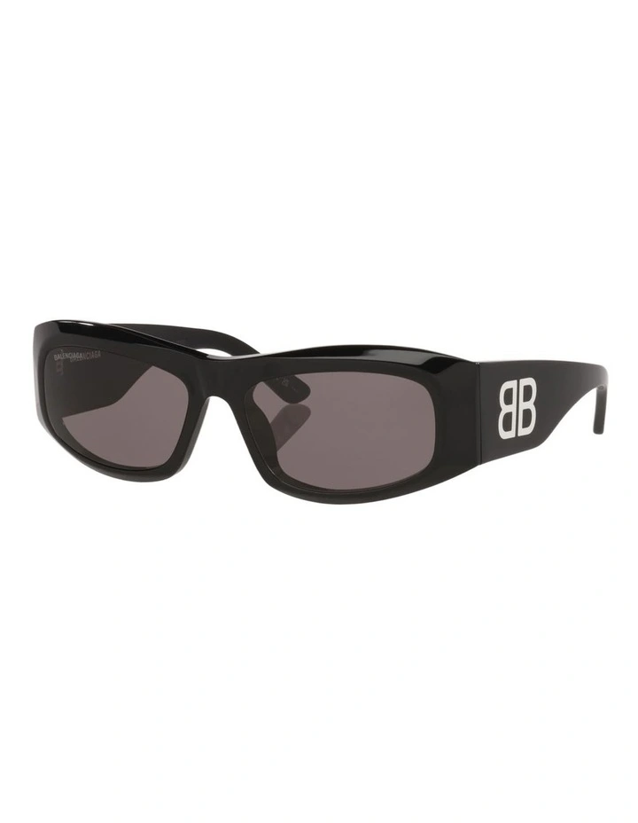 Balenciaga BB0395S Acetate Sunglasses in Black image 1