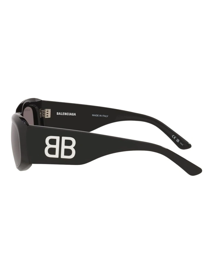 Balenciaga BB0395S Acetate Sunglasses in Black image 3