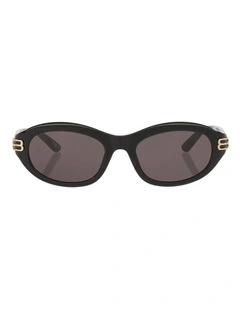 Balenciaga BB0434SK Acetate Sunglasses in Black