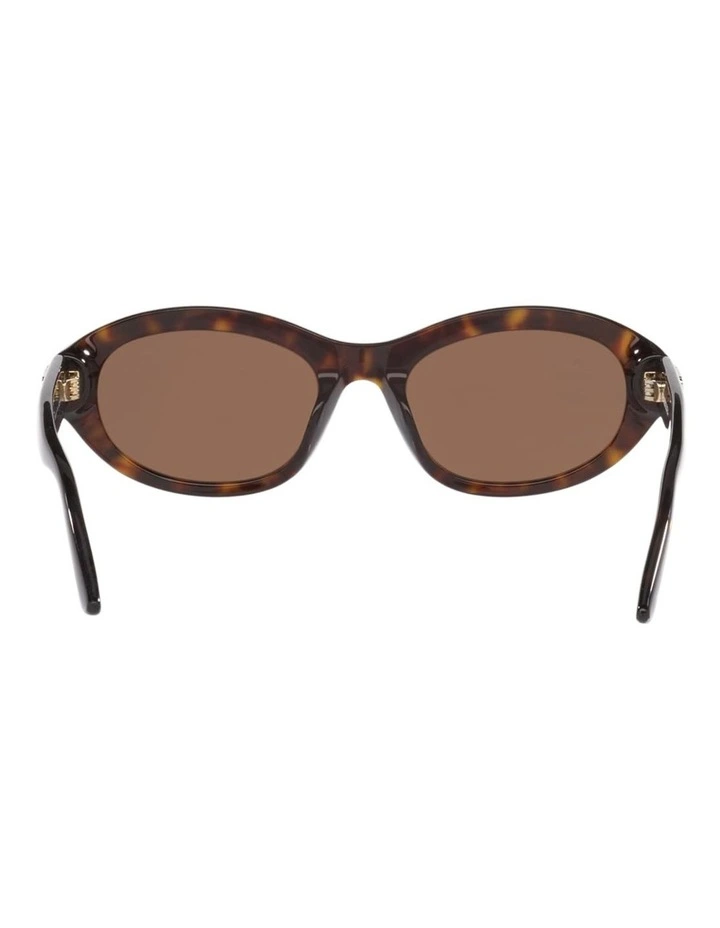 Balenciaga BB0434SK Acetate Sunglasses in Tortoise image 3