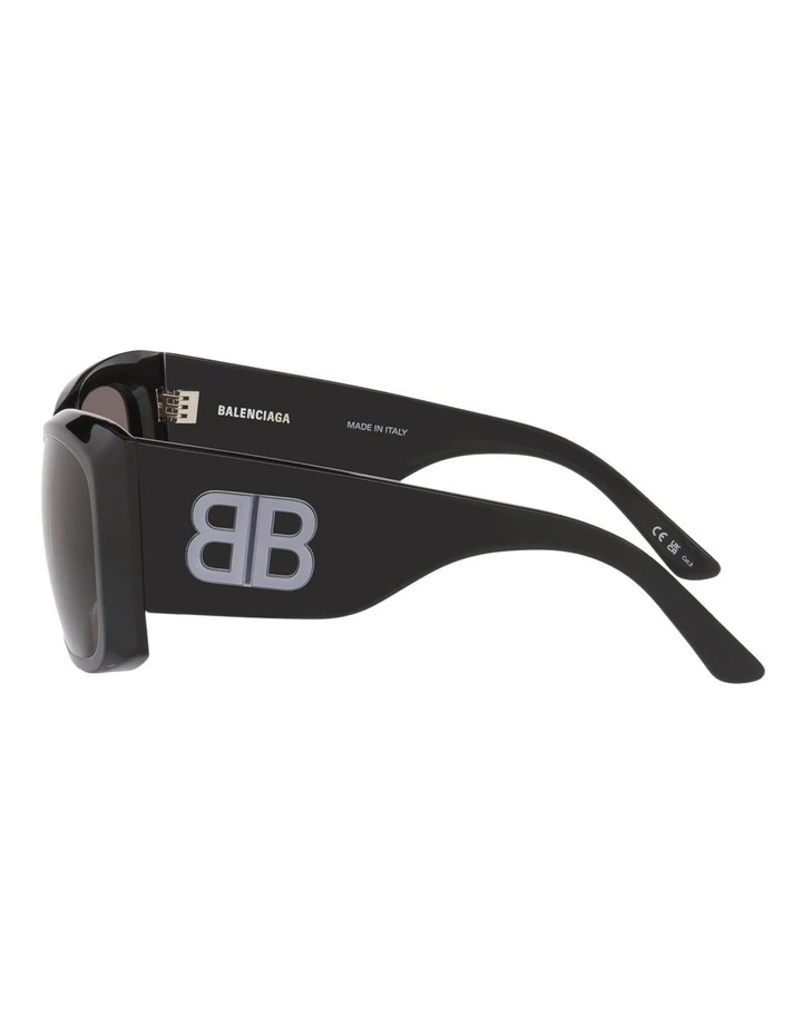 Balenciaga BB0443S Acetate Sunglasses in Black image 2