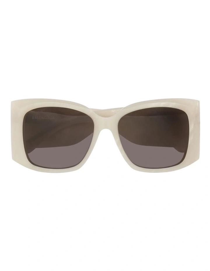 Balenciaga BB0443S Acetate Sunglasses in Beige image 4