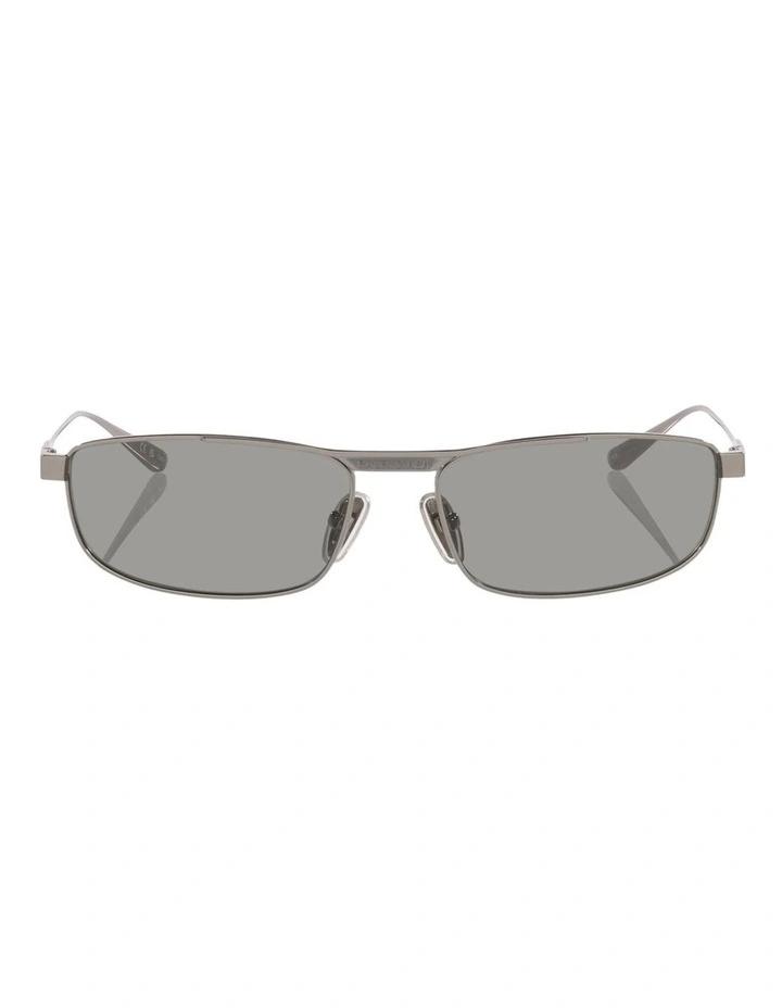Balenciaga BB0451S Metal Sunglasses in Silver image 1