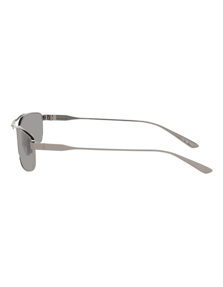 Balenciaga BB0451S Metal Sunglasses in Silver image 2