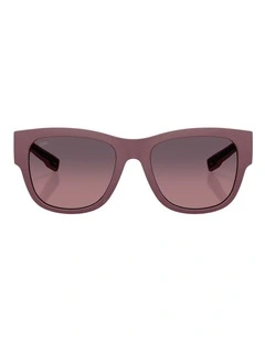Costa Caleta Injected Polarised Sunglasses in Purple