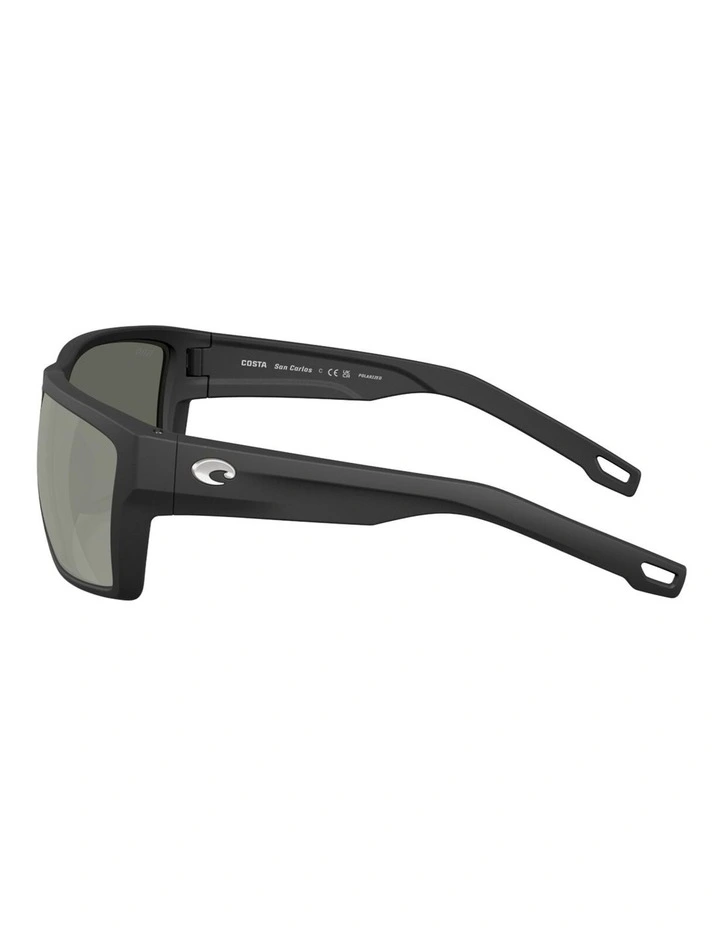 Costa San Carlos Injected Polarised Sunglasses in Black image 2