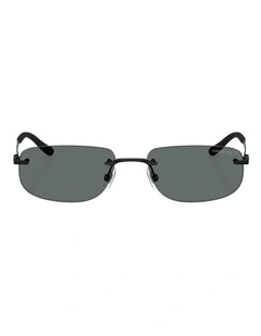 Arnette  Metal Polarised Sunglasses in Black